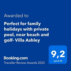 Villa Perfect For Family Holidays With Private Pool, Near And Golf- Ashley Spain